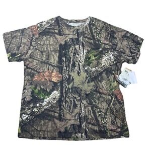 Rustic Ridge Men's 3XL‎ Moc Camo Short Sleeve Shirt Outdoor Lightweight Tee NWT